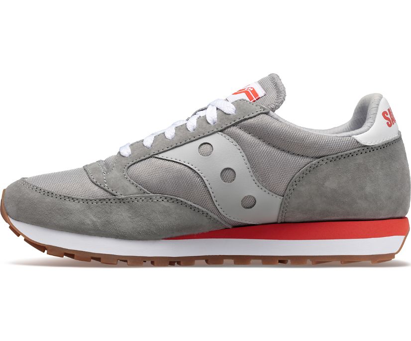 Saucony Jazz 81 Originals Dam Grå Röda | Sverige 357JPQ